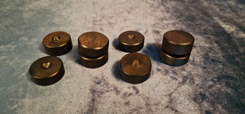 Yamamoto Musterkoffer mit Absorbern aus afrikanischem Ebenholz zum Ausleihen