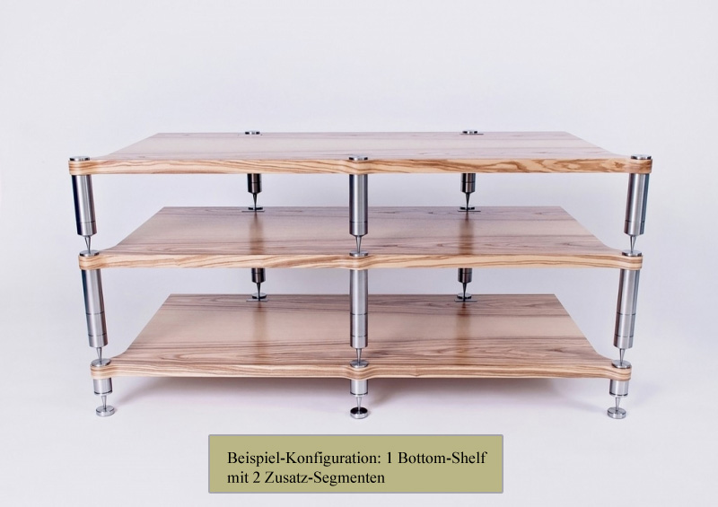 NEO Highend Audio Rack System - Double Tripod Glossy