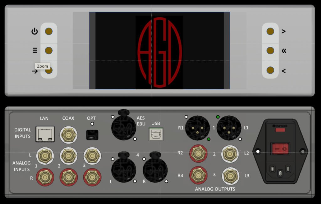 AGD - Andante MKII Vorverstärker