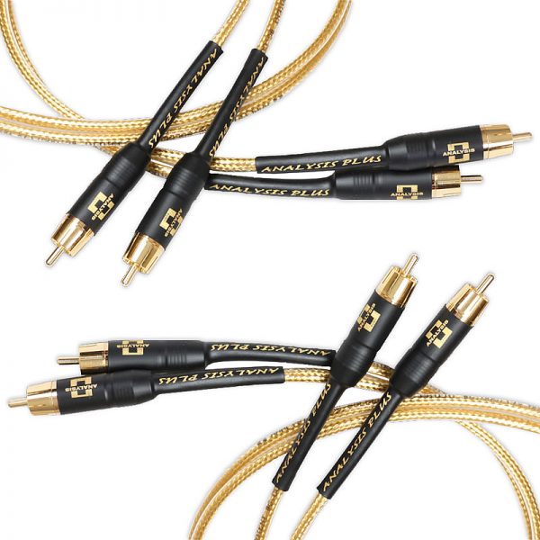 Analysis Plus - Micro Golden Oval Interconnect Kabel
