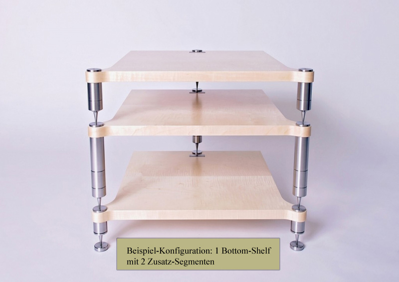 NEO Highend Audio Rack System - Tripod Matte